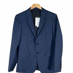 Theory Chambers Blazer Men’s Baltic Atlantic Millennium Stripe 100% Wool